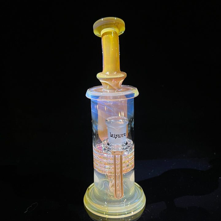 14MM Fumed Brickstack Incycler Glass Pipe Leisure Glass   