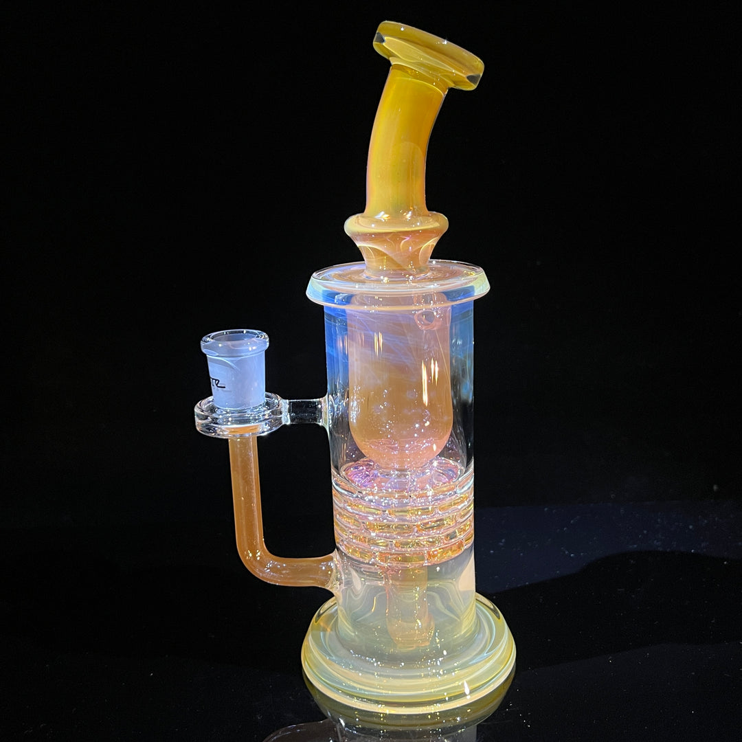 14MM Fumed Brickstack Incycler Glass Pipe Leisure Glass   