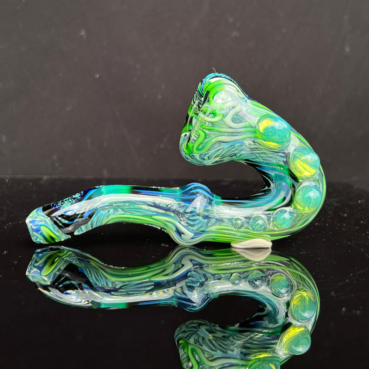 Inside Out Dichro Glass Sherlock Glass Pipe Jeff Cooper   