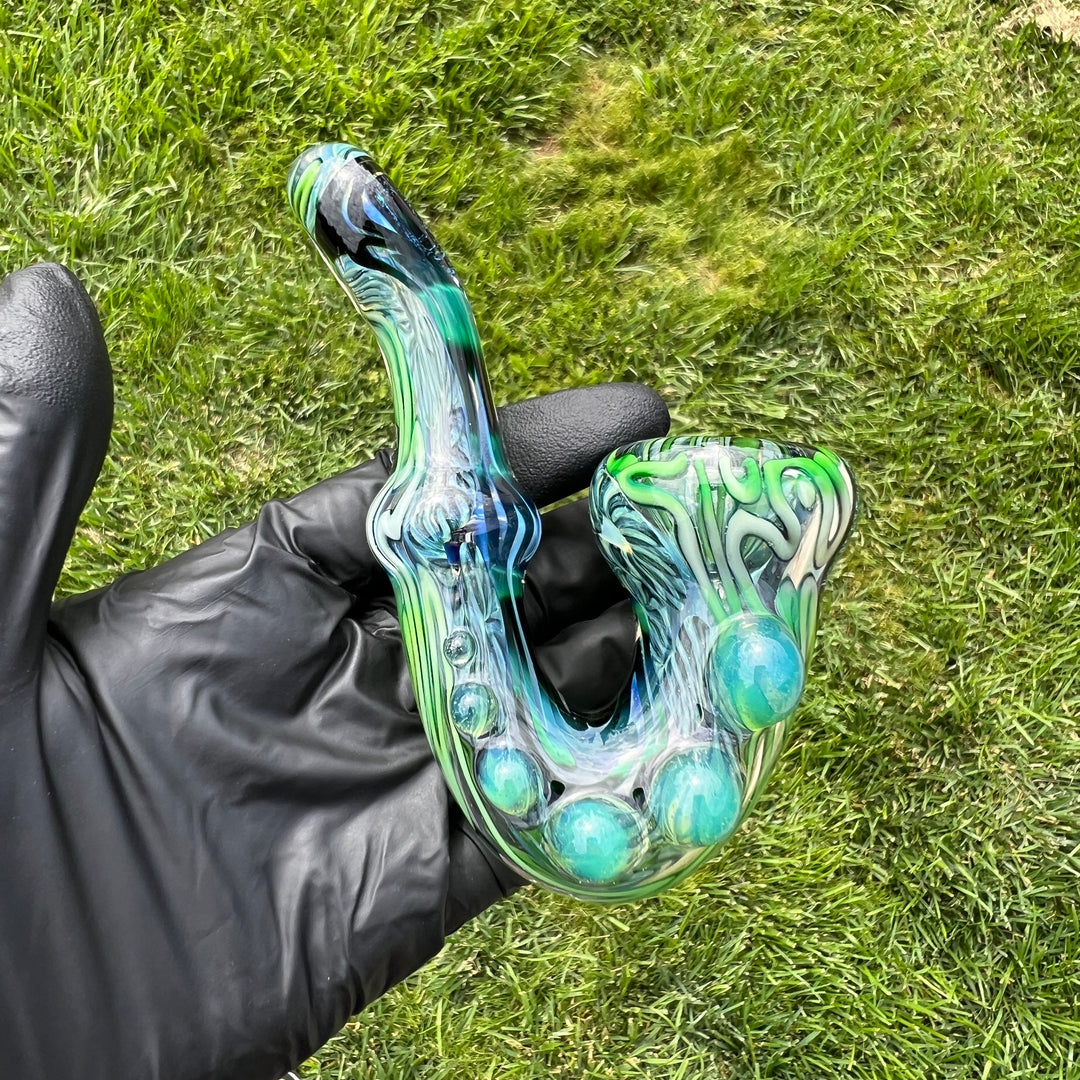 Inside Out Dichro Glass Sherlock Glass Pipe Jeff Cooper   