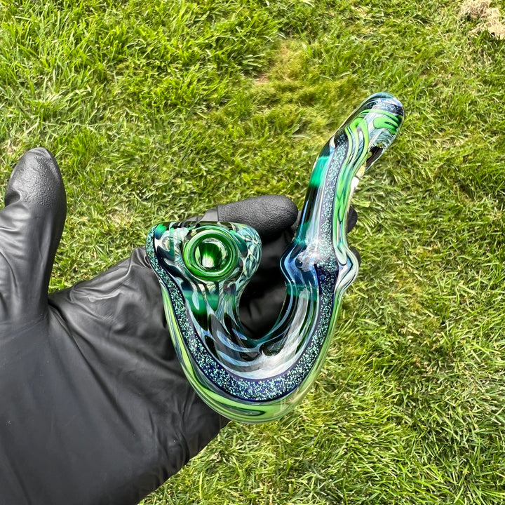 Inside Out Dichro Glass Sherlock Glass Pipe Jeff Cooper   