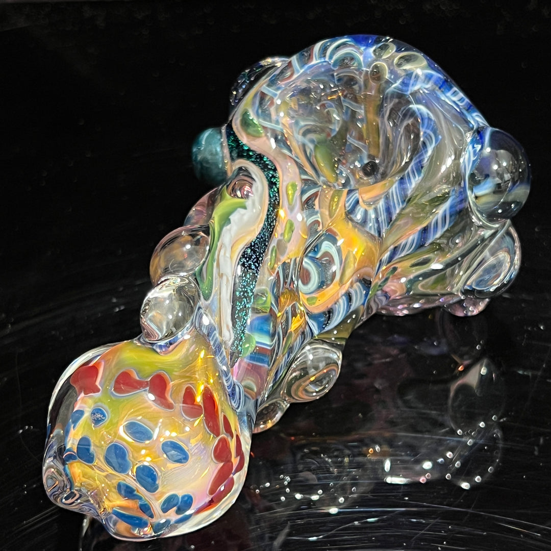 Molten Thick and Twisted Pipe Glass Pipe Molten Imagination   