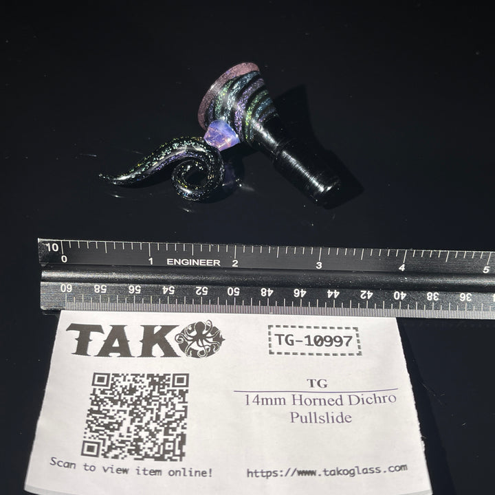 14mm Horned Dichro Pullslide Accessory TG