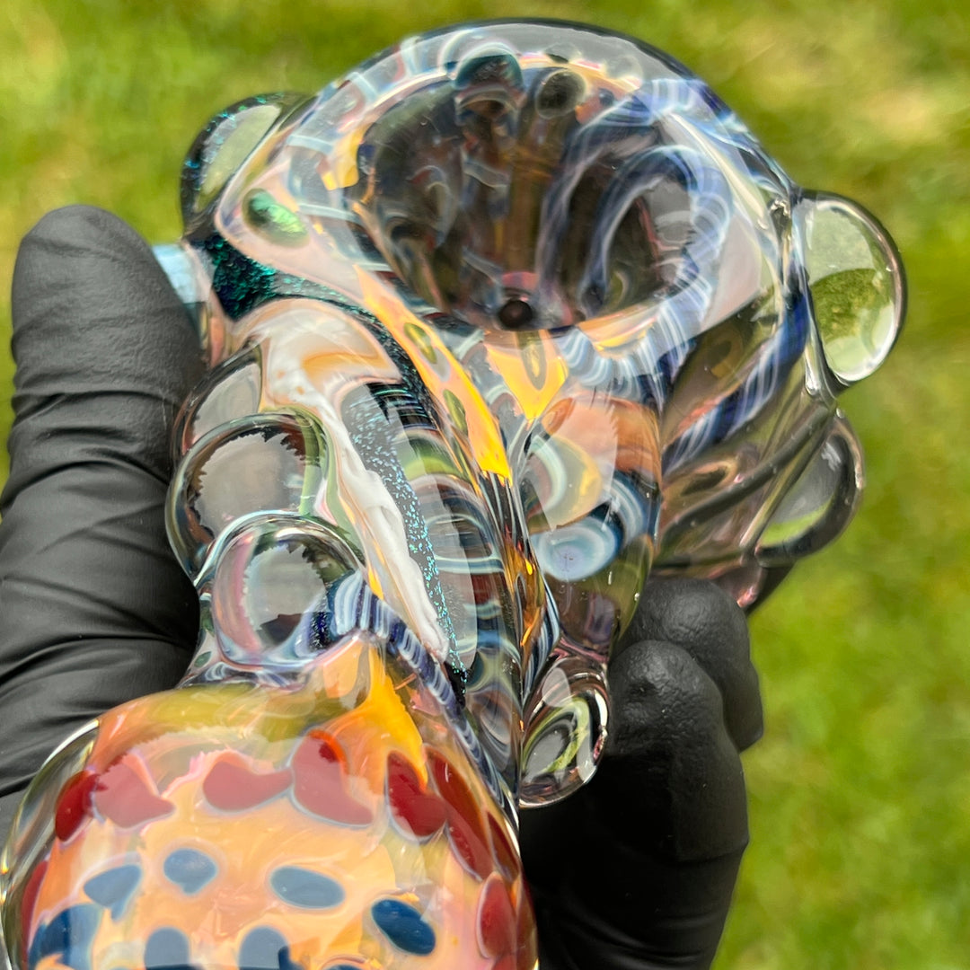 Molten Thick and Twisted Pipe Glass Pipe Molten Imagination   