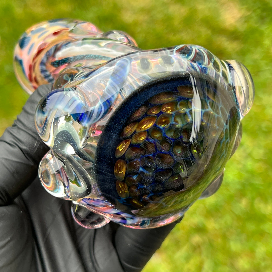 Molten Thick and Twisted Pipe Glass Pipe Molten Imagination   