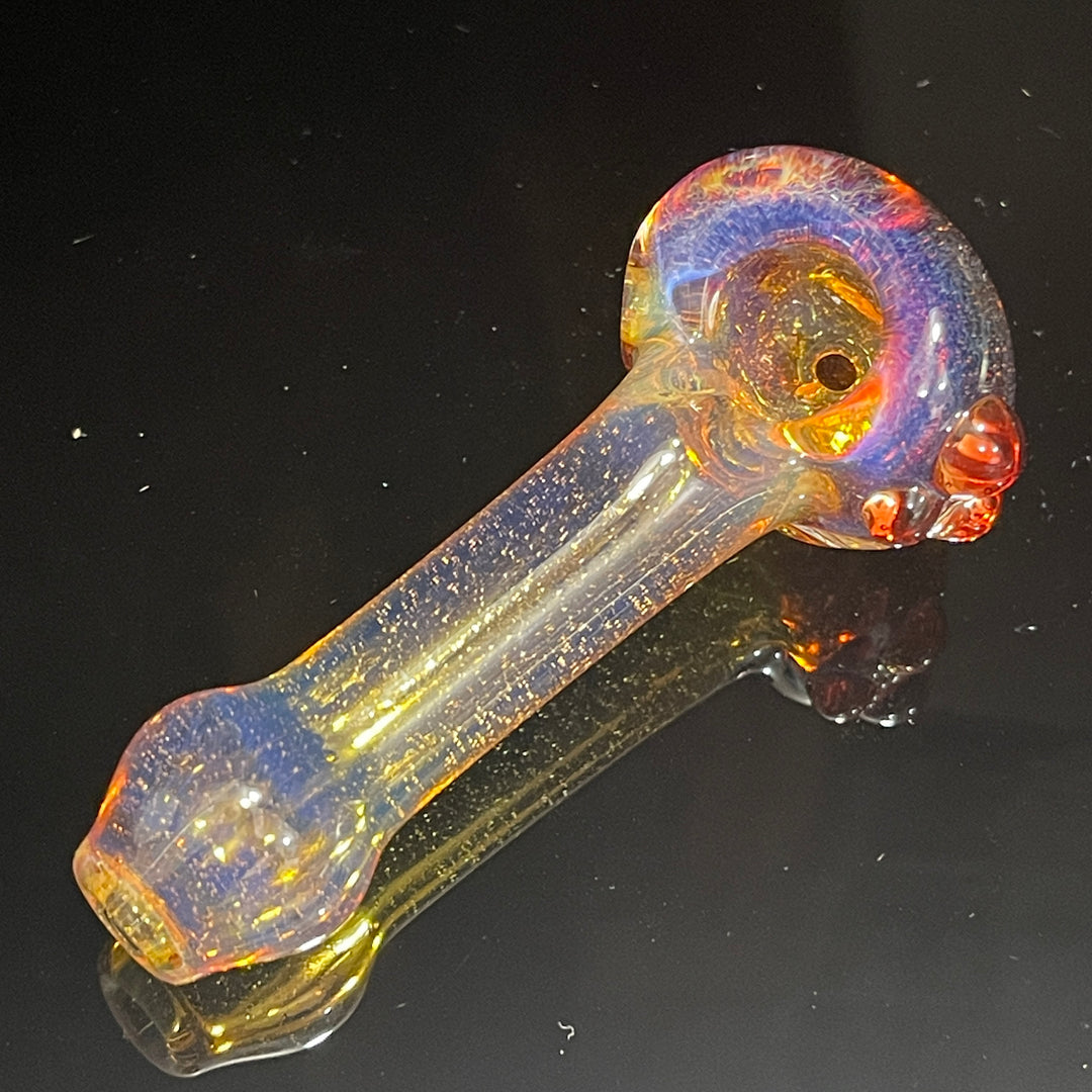 Frit Pocket Spoon Glass Pipe T-Bag Glass   