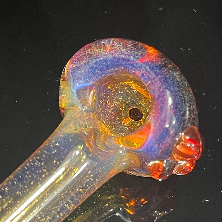 Frit Pocket Spoon Glass Pipe T-Bag Glass   