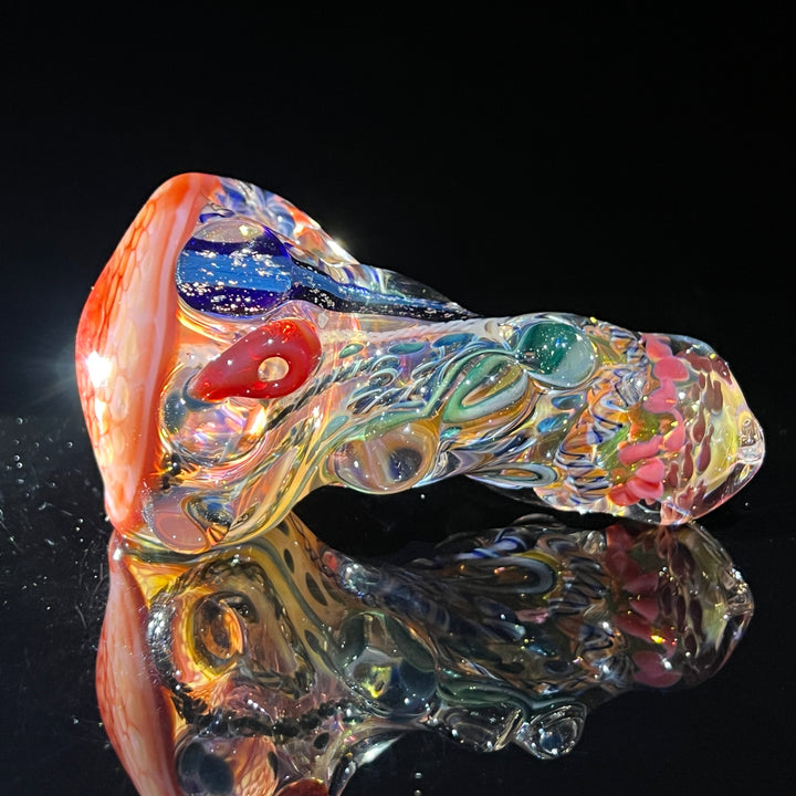 Molten Thick and Twisted Pipe Glass Pipe Molten Imagination   