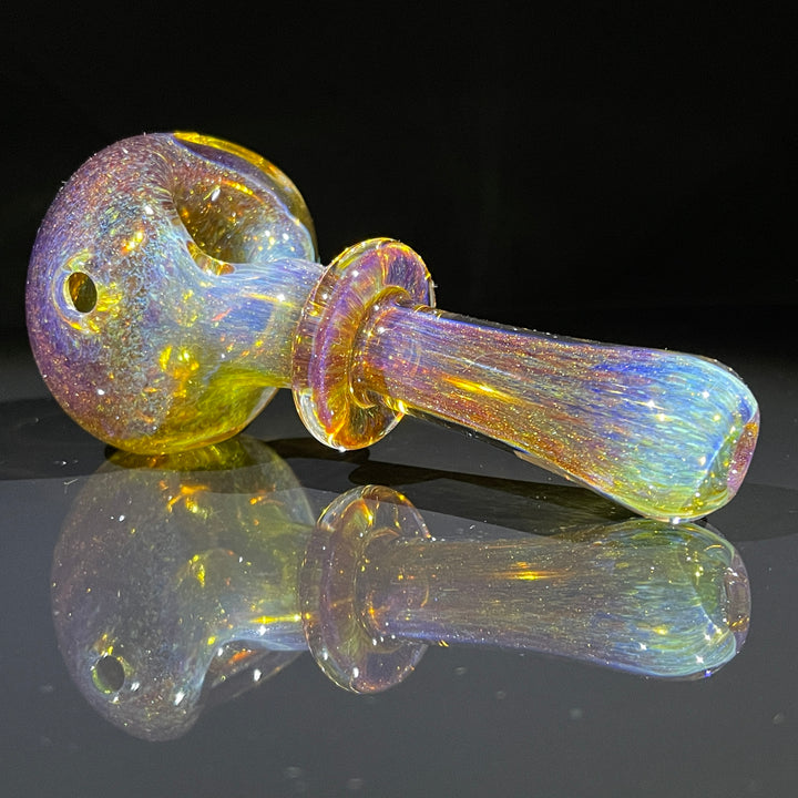 Thick Aventurine Pipe + Ryot Headcase Combo Glass Pipe Chuck Glass