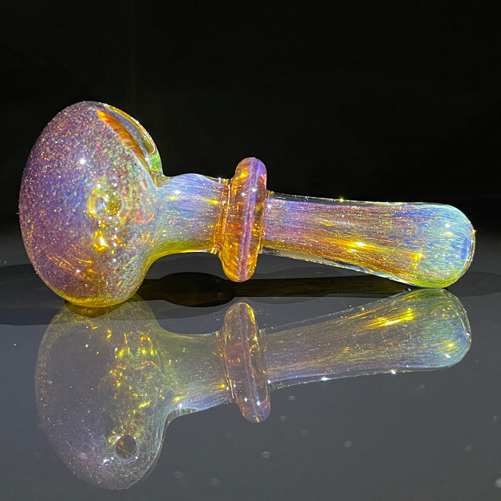 Thick Aventurine Pipe + Ryot Headcase Combo Glass Pipe Chuck Glass