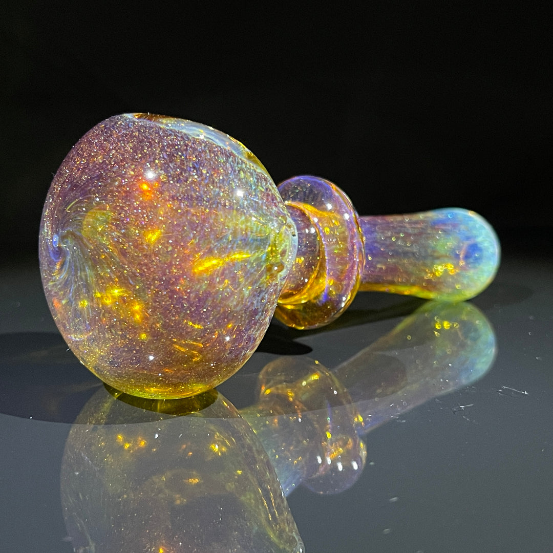 Thick Aventurine Pipe + Ryot Headcase Combo Glass Pipe Chuck Glass