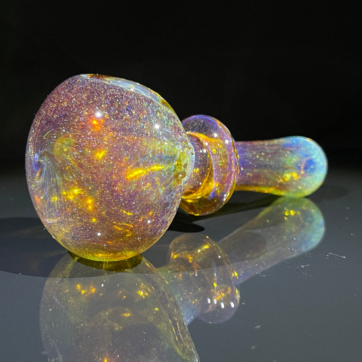 Thick Aventurine Pipe + Ryot Headcase Combo Glass Pipe Chuck Glass