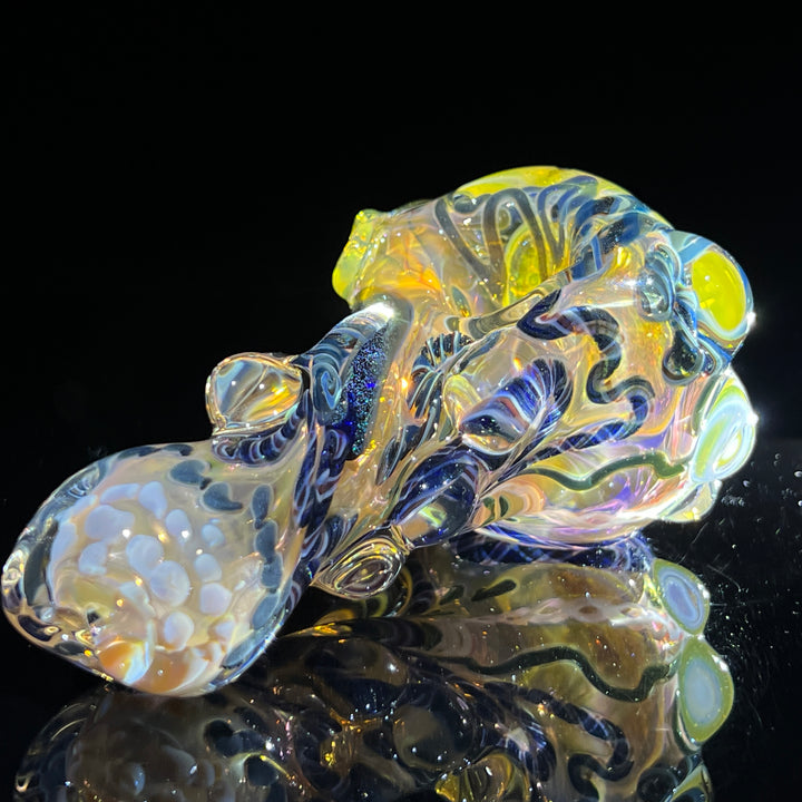 Molten Thick and Twisted Pipe Glass Pipe Molten Imagination   