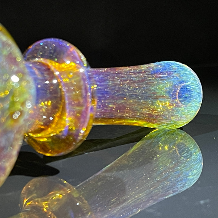 Thick Aventurine Pipe + Ryot Headcase Combo Glass Pipe Chuck Glass