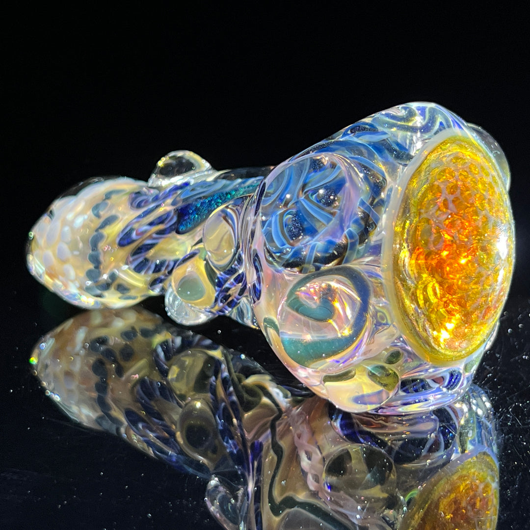 Molten Thick and Twisted Pipe Glass Pipe Molten Imagination   