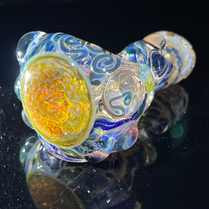 Molten Thick and Twisted Pipe Glass Pipe Molten Imagination   