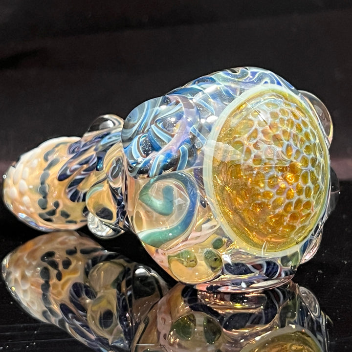 Molten Thick and Twisted Pipe Glass Pipe Molten Imagination   