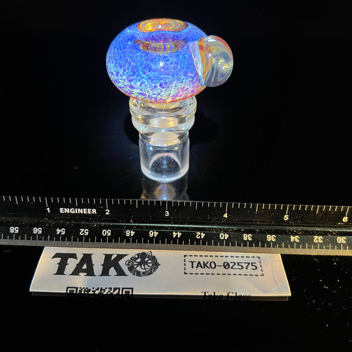 14mm Purple Nebula Pull Slide Accessory Tako Glass   