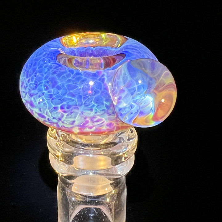 14mm Purple Nebula Pull Slide Accessory Tako Glass   