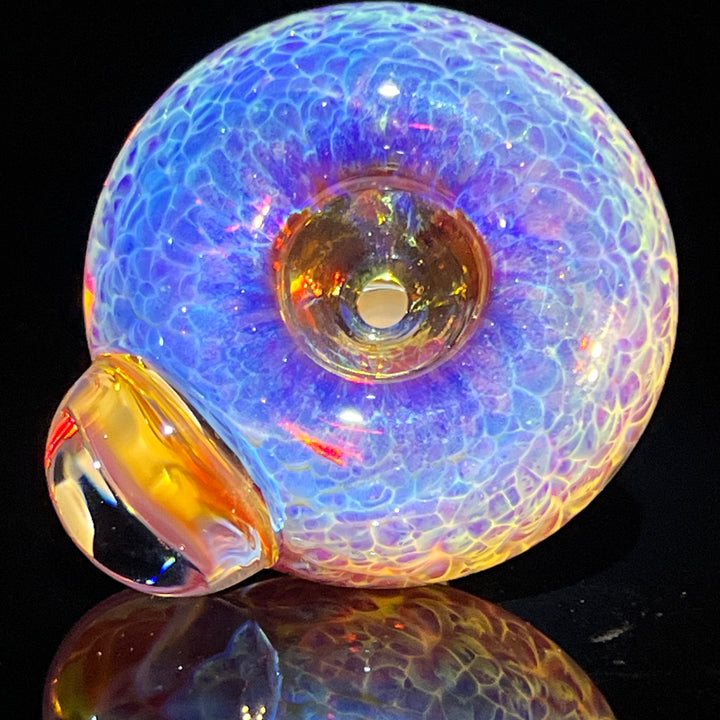 14mm Purple Nebula Pull Slide Accessory Tako Glass   