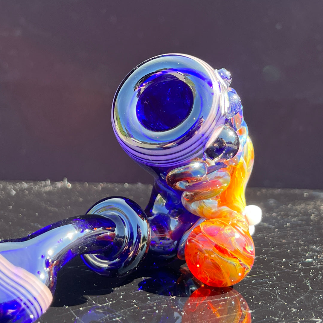 Orange Pop OctoLock Glass Pipe Glass Distractions   