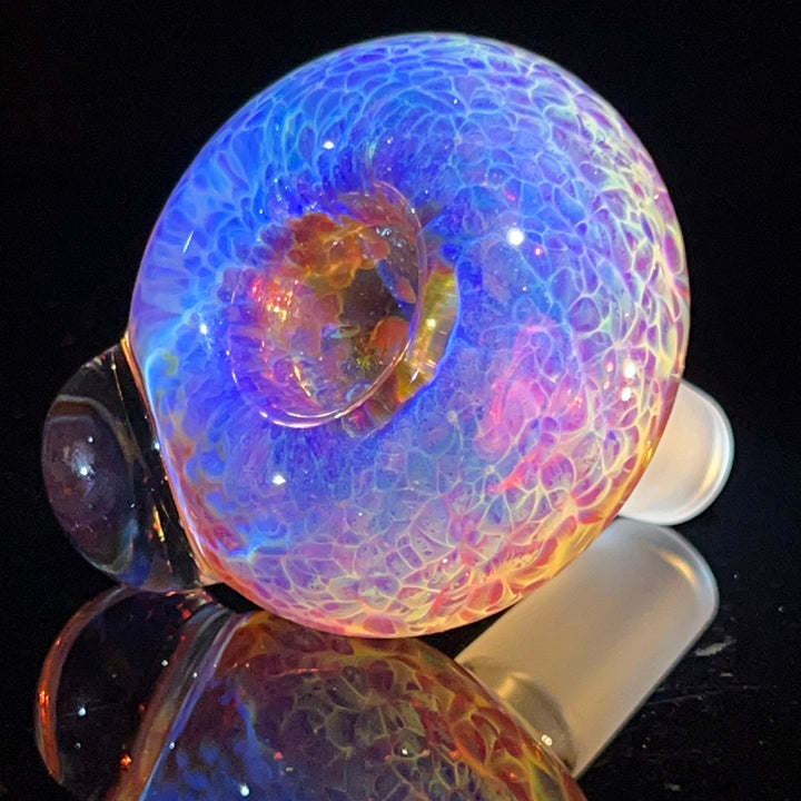 14mm Purple Nebula Pull Slide Accessory Tako Glass   