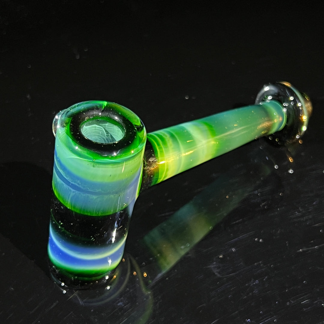 Green Money Hash Hammer Glass Pipe KOP Glass   