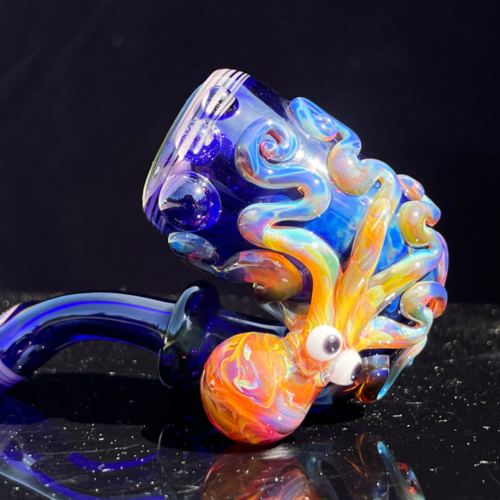 Orange Pop OctoLock Glass Pipe Glass Distractions   