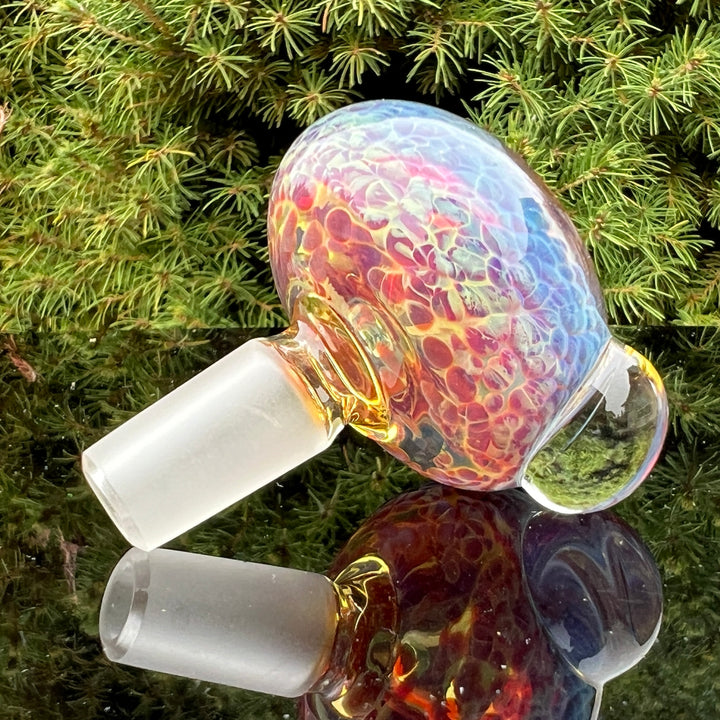 14mm Purple Nebula Pull Slide Accessory Tako Glass   