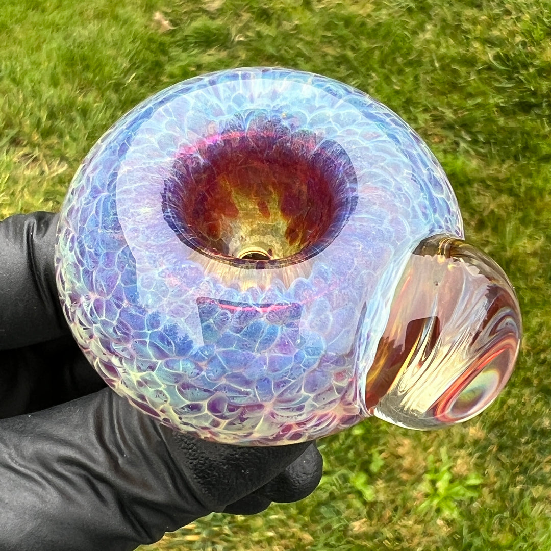 14mm Purple Nebula Pull Slide Accessory Tako Glass   