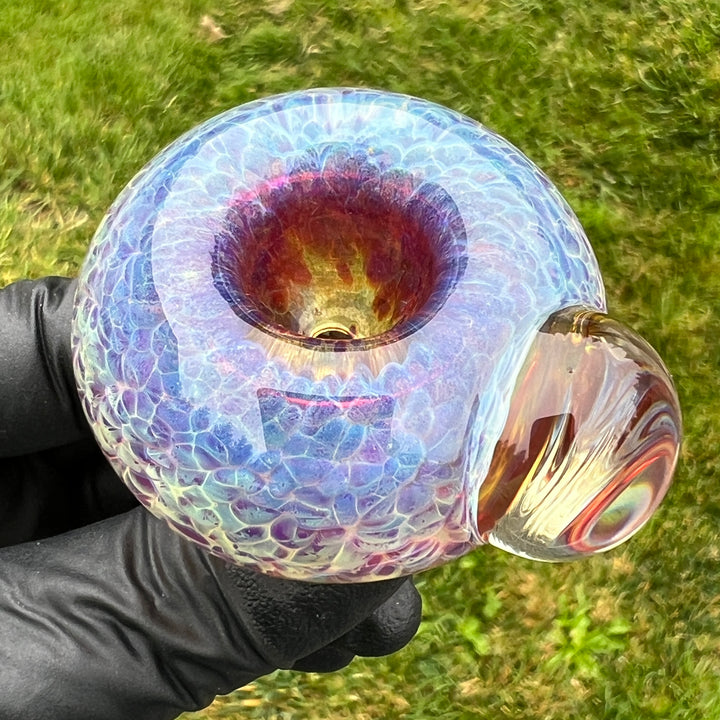 14mm Purple Nebula Pull Slide Accessory Tako Glass   