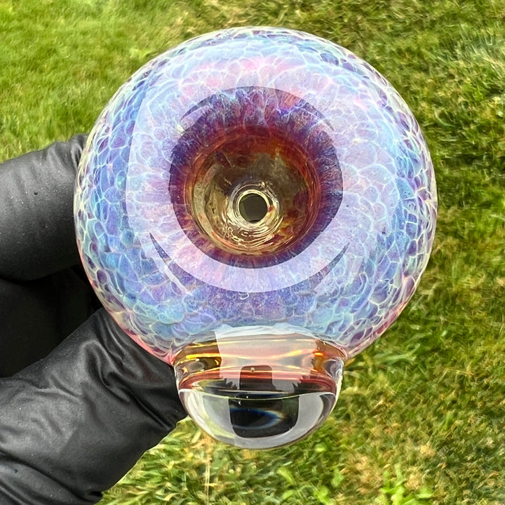14mm Purple Nebula Pull Slide Accessory Tako Glass   