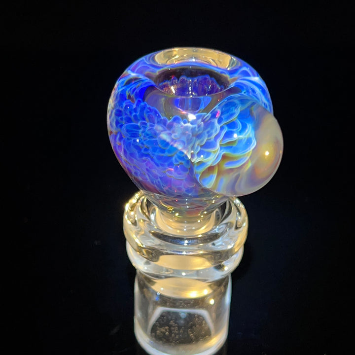 14mm Purple Nebula Pull Slide Accessory Tako Glass   