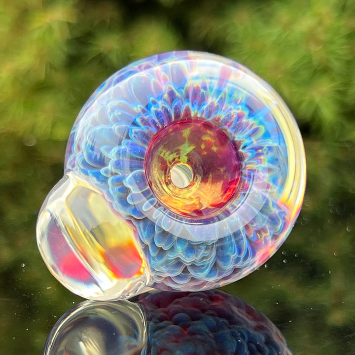 14mm Purple Nebula Pull Slide Accessory Tako Glass   