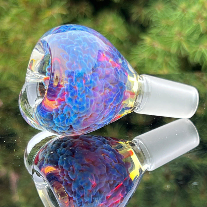 14mm Purple Nebula Pull Slide Accessory Tako Glass   