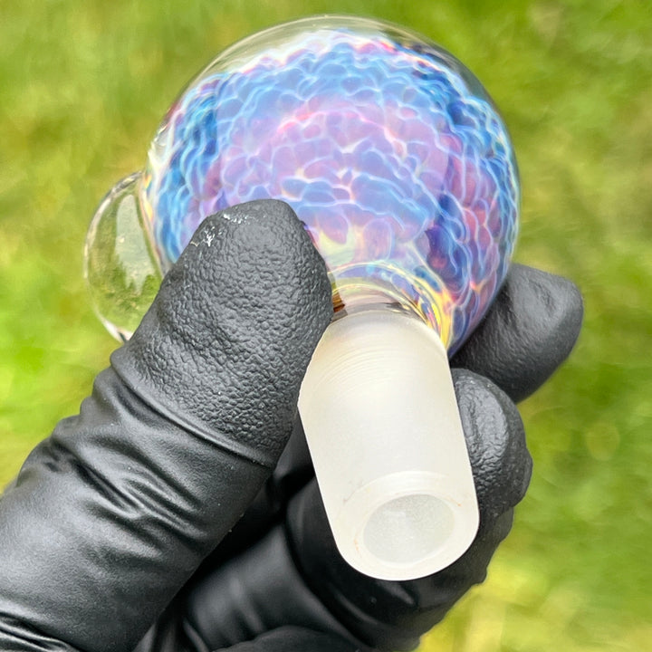 14mm Purple Nebula Pull Slide Accessory Tako Glass   