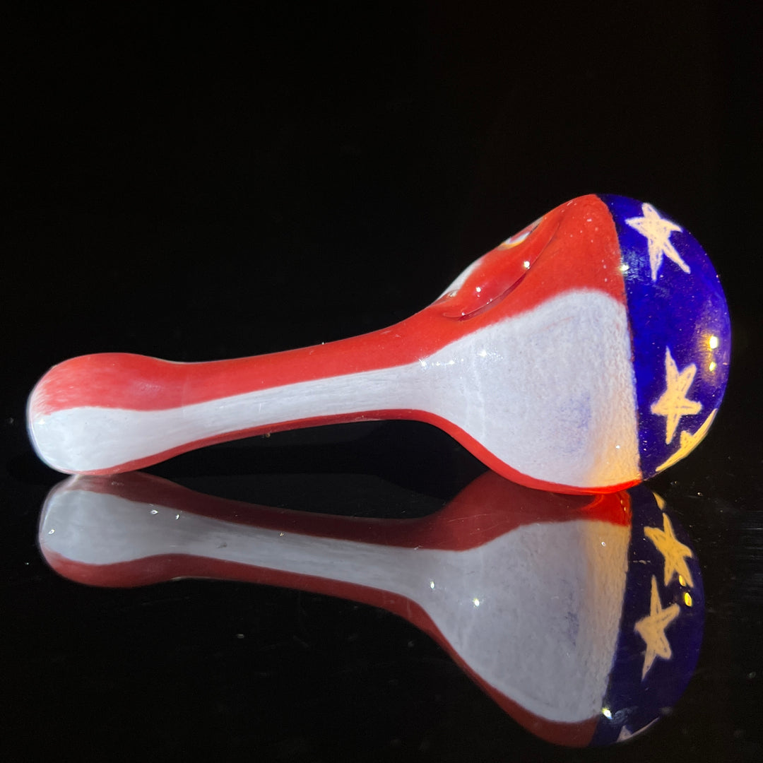 American Flag Pipe Glass Pipe Hoffman Glass   