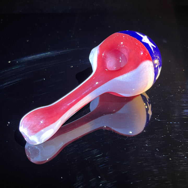 American Flag Pipe Glass Pipe Hoffman Glass   