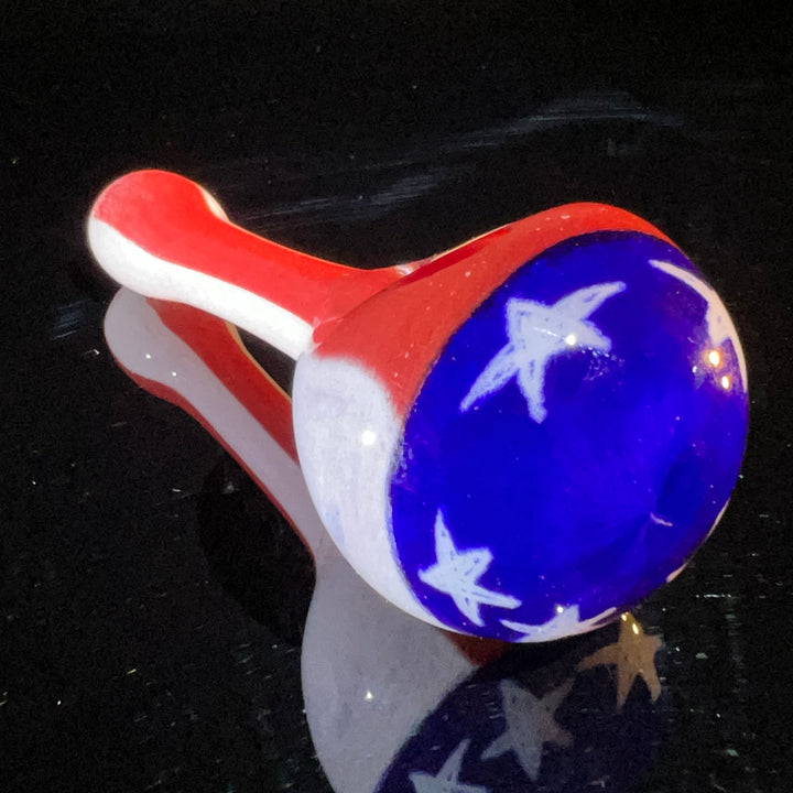 American Flag Pipe Glass Pipe Hoffman Glass   