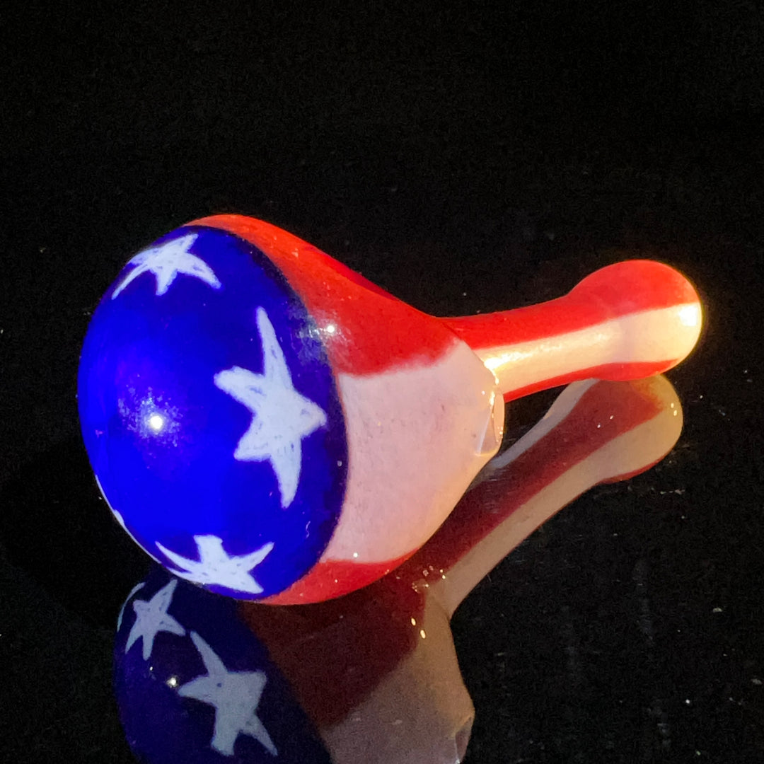 American Flag Pipe Glass Pipe Hoffman Glass   