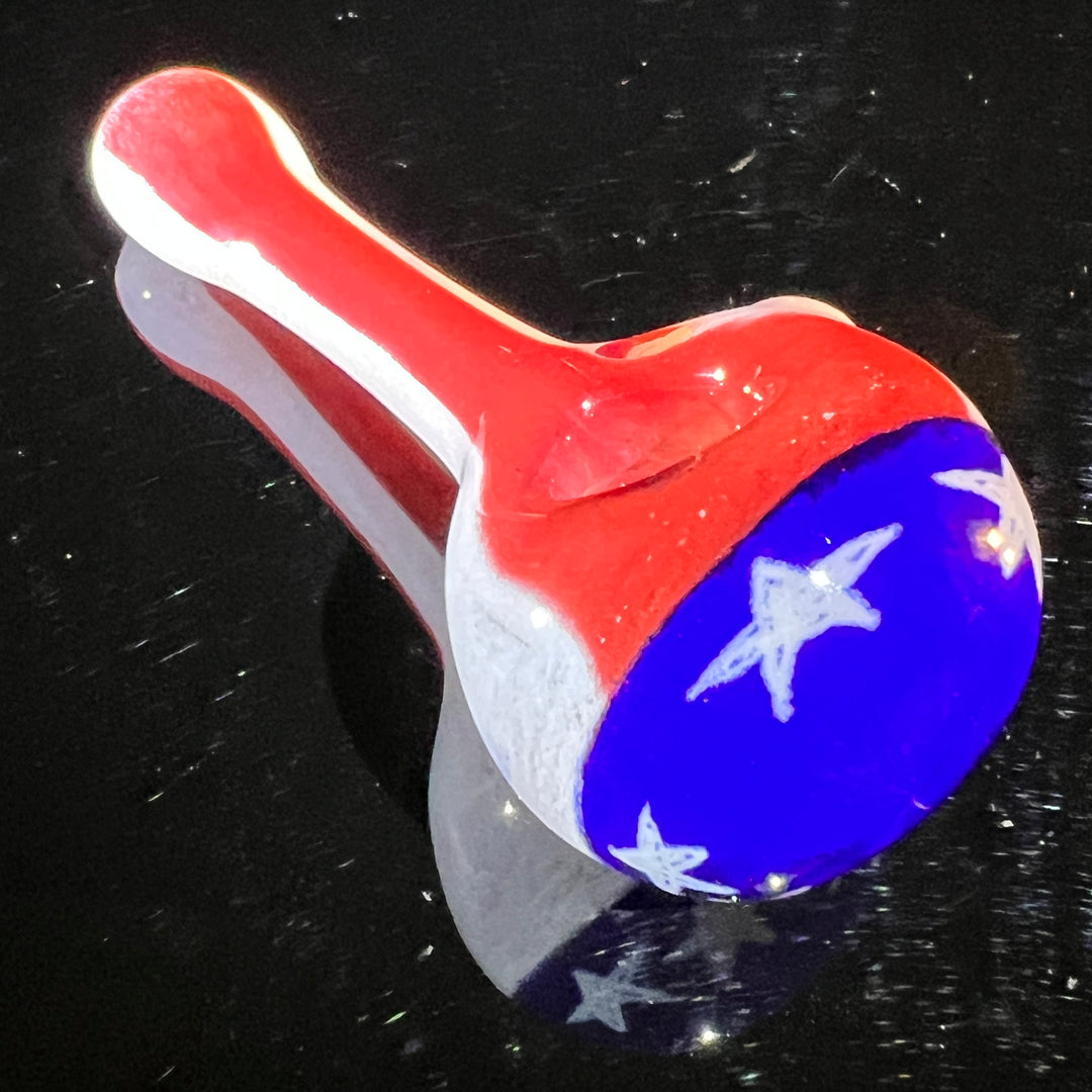 American Flag Pipe Glass Pipe Hoffman Glass   