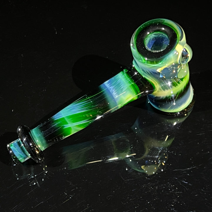 Green Money Hash Hammer Glass Pipe KOP Glass   