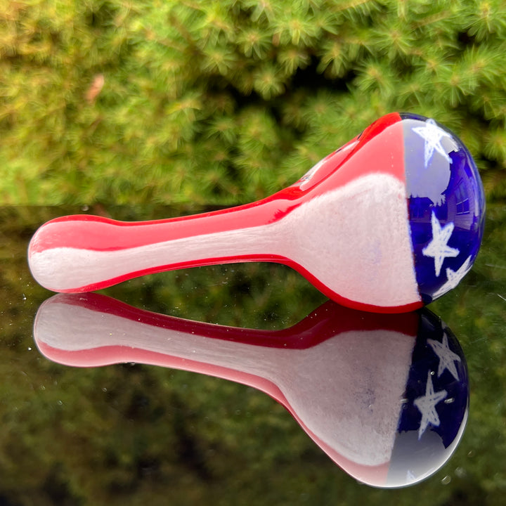 American Flag Pipe Glass Pipe Hoffman Glass   