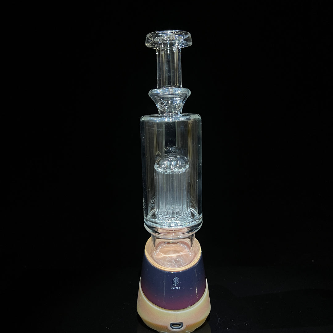 Mini 10 Arm Peak Top Glass Pipe Leisure Glass   