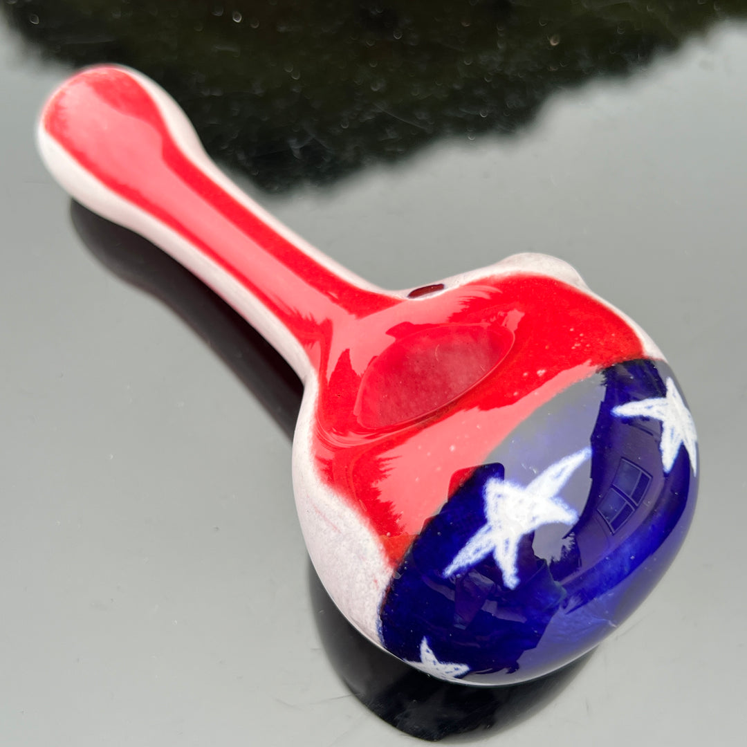 American Flag Pipe Glass Pipe Hoffman Glass   