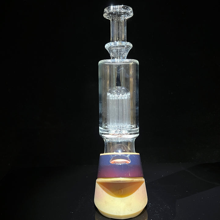 Mini 10 Arm Peak Top Glass Pipe Leisure Glass   