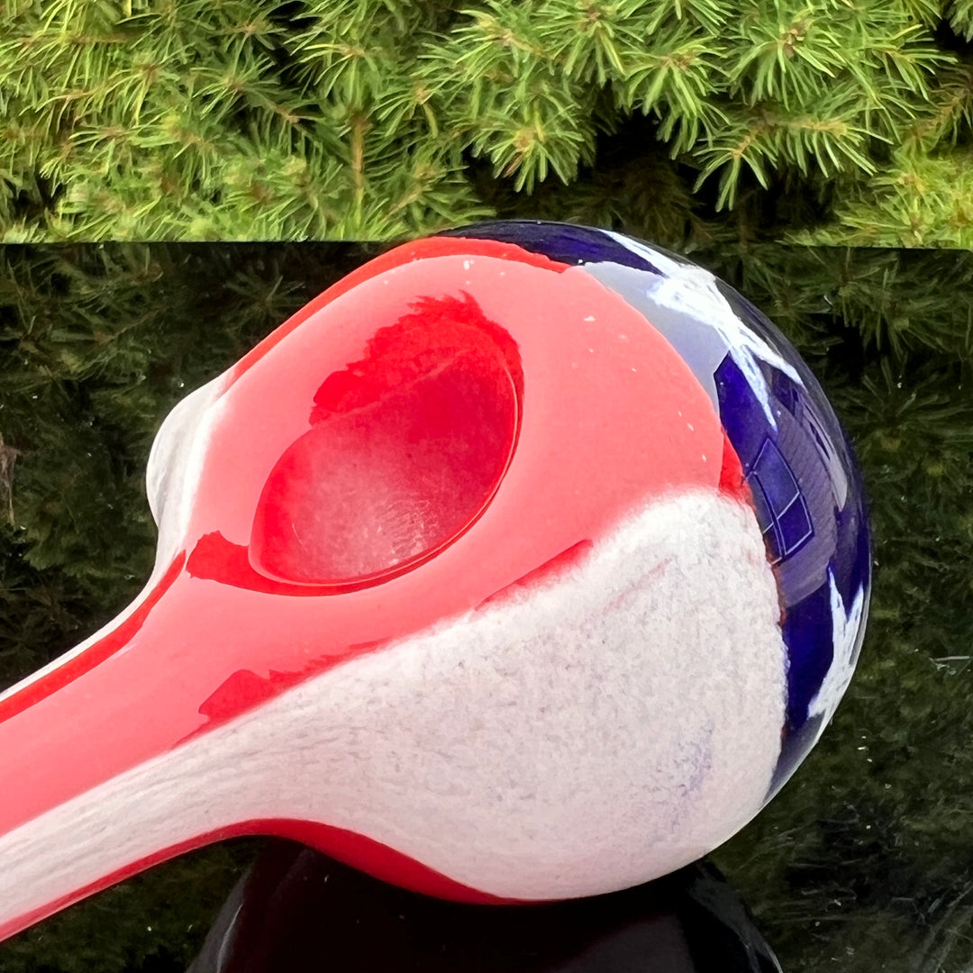 American Flag Pipe Glass Pipe Hoffman Glass   