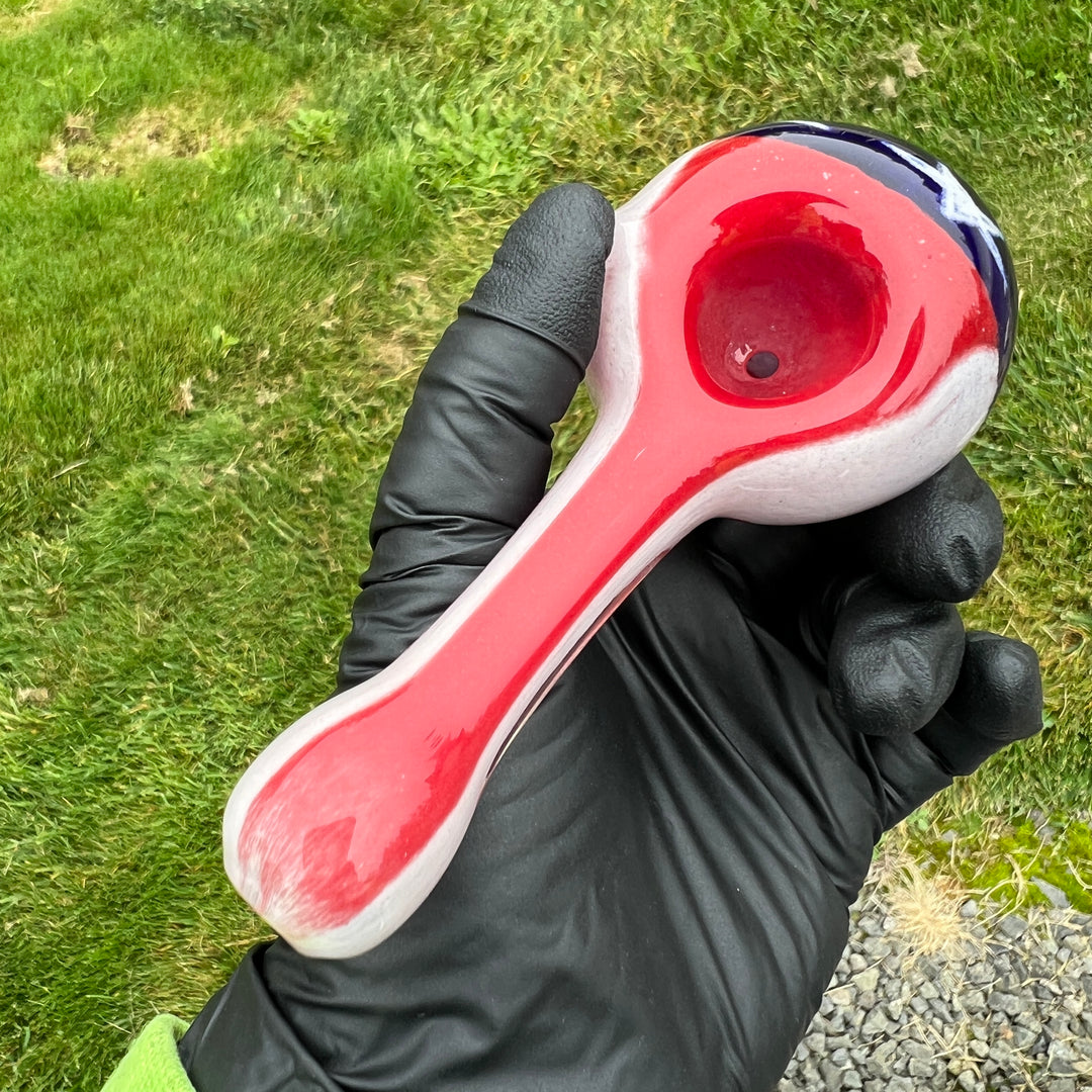 American Flag Pipe Glass Pipe Hoffman Glass   