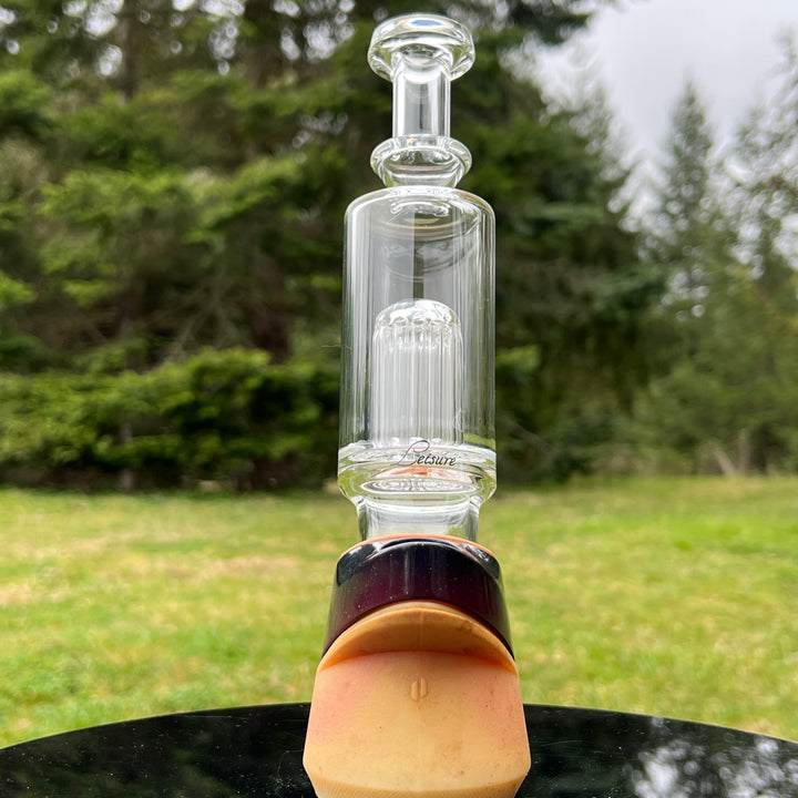 Mini 10 Arm Peak Top Glass Pipe Leisure Glass   