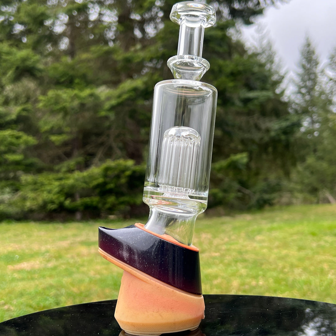 Mini 10 Arm Peak Top Glass Pipe Leisure Glass   